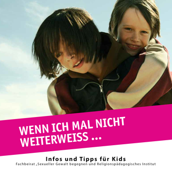 Broschüre Wenn ich mal nicht weiter weiß